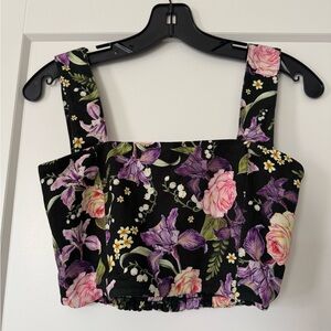 Agua Bendita Leah crop top